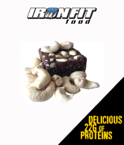 Iron Fit Food Cashew Banana Protein Brownie Thailand